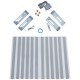Варочная поверхность PERFELLI HGM 6430 INOX SLIM LINE