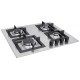 Варочная поверхность PERFELLI HGM 6430 INOX SLIM LINE