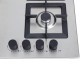 Варочная поверхность PERFELLI HGM 6430 INOX SLIM LINE