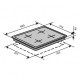 Варочная поверхность VENTOLUX HG640-T2G CEST (BK)
