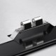 Вытяжка кухонная Pyramida HES 30 (D-900 MM) BLACK /AJ
