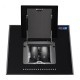 Вытяжка кухонная Pyramida HES 30 (D-900 MM) BLACK /AJ