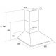 Вытяжка кухонная PYRAMIDA TK 60 INOX/U Вытяжка кухонная PYRAMIDA TK 60 INOX/U