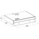 Витяжка кухонна Cata F-2060 X/C Витяжка кухонна Cata F-2060 X/C