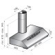 Вытяжка кухонная ZIRTAL KS-N50 BK PUSH Вытяжка кухонная ZIRTAL KS-N50 BK PUSH