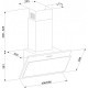 Вытяжка кухонная ELEYUS Lana 700 50 WH Вытяжка кухонная ELEYUS Lana 700 50 WH