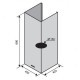 Вытяжка кухонная VENTOLUX CUBE 1200 Вытяжка кухонная VENTOLUX CUBE 1200