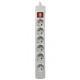 Сетевой фильтр питания Greenwave Optima 6-2, gray (R0013717)