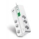 Мережевий фільтр живлення APC Essential SurgeArrest 6 outlets + 2 USB (5V, 2.4A) port (PM6U-RS) Мережевий фільтр живлення APC Essential SurgeArrest 6 outlets + 2 USB (5V, 2.4A) port (PM6U-RS)
