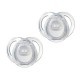 Пустушка Tommee Tippee универсальная 0-6 мес, 2 шт (43335463_розовая) Пустушка Tommee Tippee универсальная 0-6 мес, 2 шт (43335463_розовая)
