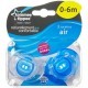 Пустышка Tommee Tippee Дышащая синяя 0-6 мес. 2 шт (43335963-1)