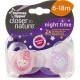 Пустушка Tommee Tippee Ночные розовые 6-18 мес. 2 шт розовые (43336263-2) Пустушка Tommee Tippee Ночные розовые 6-18 мес. 2 шт розовые (43336263-2)