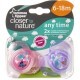 Пустышка Tommee Tippee Универсальная с бабочками 6-18 мес. 2 шт (43336463-2) Пустышка Tommee Tippee Универсальная с бабочками 6-18 мес. 2 шт (43336463-2)