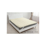 Наматрасник MirSon Eco Light №1720 Cotton Air-line на резинке по углам Pink 100x200 см (2200002889858)