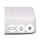 Наматрацник MirSon Royal Pearl Waterproof Aloe Vera 304/3 70x190 см (2200000369345) Наматрацник MirSon Royal Pearl Waterproof Aloe Vera 304/3 70x190 см (2200000369345)