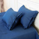 Наволочка MirSon Лен Natural Linen 50х50 Bluebottle (2200005372098)