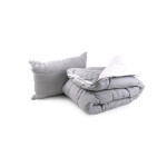 Одеяло Руно 140х205 + подушка 50х70 (1шт.) (924.52_Grey White)