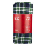 Плед Ardesto Christmas Fleece 130x160см, 100% полиэстер, клетка, зеленый (ART0718PB)