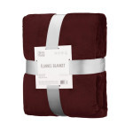 Плед Ardesto Flannel 160х200см, 100% полиэстер, бургунди (ART0221SB) Плед Ardesto Flannel 160х200см, 100% полиэстер, бургунди (ART0221SB)