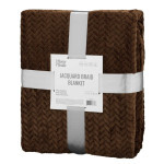 Плед Ardesto Jacquard Braid 160х200см, 100% поліестер, коричневий (ART0205JB) Плед Ardesto Jacquard Braid 160х200см, 100% поліестер, коричневий (ART0205JB)