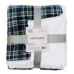 Плед Ardesto Sherpa 160х200см, 100% поліестер, клітинка, зелений (ART0202SH) Плед Ardesto Sherpa 160х200см, 100% поліестер, клітинка, зелений (ART0202SH)