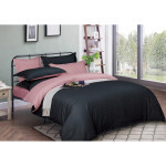 Пододеяльник MirSon Satin Stripe 30-0021 + 30-0007 Esandiora 143х210 см (2200005267813)