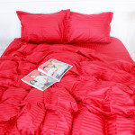 Підковдра MirSon Satin Stripe 30-0018 Red 160х220 см (2200005254646) Підковдра MirSon Satin Stripe 30-0018 Red 160х220 см (2200005254646)
