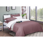 Пододеяльник MirSon Satin Stripe 30-0008 + 30-0001 Bethseda 200х220 см (2200005257449)