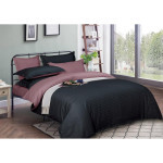 Пододеяльник MirSon Satin Stripe 30-0021 + 30-0008 Dorimel 200х220 см (2200005268049)