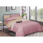 Пододеяльник MirSon Satin Stripe 30-0007 + 30-0004 Evanjalin 220х240 см (2200005257258)