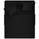 Підковдра Ardesto Mix&Match Premium 100% бавовна, сатин чорний 160х220 см (ART1622DVL)