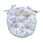 Подушка на стілець Прованс кругла Bella Троянди D-40 (4823093416512)