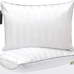 Подушка MirSon 1279 Royal Pearl Hand Made с эвкалиптом Средняя 40х40 см (2200003276381)