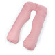 Подушка MirSon для беременных и отдыха Eco Line №8016 U-образная Dusty Rose (2200006178415)