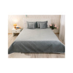 Покрывало Руно двустороннее декоративное Velour Dark Grey ромб 150х220 см (360.55_Dark Grey ромб) Покрывало Руно двустороннее декоративное Velour Dark Grey ромб 150х220 см (360.55_Dark Grey ромб)