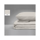 Постельное белье MirSon Бязь Premium Light Gray 143х210х2 (2200000950734)