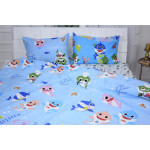 Постільна білизна MirSon Бязь Ranforce Elite 17-0521 Sharks blue Євро (2200004677811) Постільна білизна MirSon Бязь Ranforce Elite 17-0521 Sharks blue Євро (2200004677811)