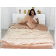 Постельное белье MirSon Велюр Winter Frost 28-0004 Cream Velvet Полуторный (2200003995183)