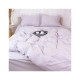 Постільна білизна MirSon Poplin Line 054 Light Gray 110x140 (2200006277354)