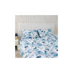 Постільна білизна Руно Blue flowers бязь набивна євро (845.114_Blue flowers)