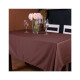 Скатерть MirSon Водонепроницаемая №401 Satin Waterproof Chocolate 140x180 см (2200006739357)