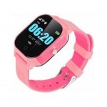 Смарт-часы GoGPS К23 Pink Детские телефон-часы с GPS треккером (K23PK)