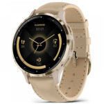 Смарт-часы Garmin Venu 3S, Fr. Gray + Soft Gold, Leather, GPS (010-02785-55) Смарт-часы Garmin Venu 3S, Fr. Gray + Soft Gold, Leather, GPS (010-02785-55)