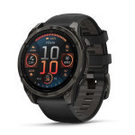Смарт-часы Garmin fenix 8 47mm, AMOLED, Saph, CrbnGryTi/Blk, Blk/PebbleGryBnd, GPS (010-02904-21)