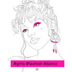 Книга Розмальовка #girls#fashion#dance Жорж (9786178023508) Книга Розмальовка #girls#fashion#dance Жорж (9786178023508)
