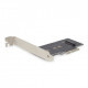 Контроллер PCIe to M.2 22 mm low profile GEMBIRD (PEX-M2-01)
