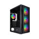 Корпус для ПК 1stPlayer X5-BK-4F1-PS-750FK-EU