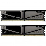 Модуль пам'яті для комп'ютера DDR4 8GB (2x4GB) 2666 MHz T-Force Vulcan Gray Team (TLGD48G2666HC15BDC01)
