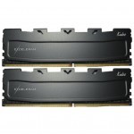 Модуль пам'яті для комп'ютера DDR4 16GB (2x8GB) 2400 MHz Black Kudos eXceleram (EKBLACK4162415AD)