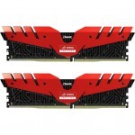 Модуль пам'яті для комп'ютера DDR4 16GB (2x8GB) 3000 MHz T-Force Dark Rog Black/Red Team (TDRRD416G3000HC16CDC01)